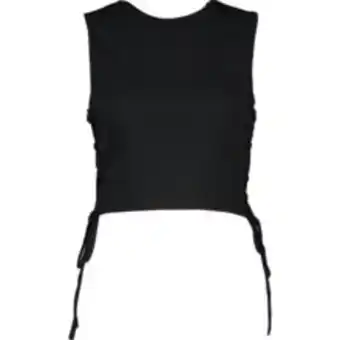 TK Maxx Black side tie crop top offer