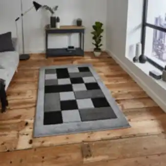 TK Maxx Grey matrix rug 170x120cm offer