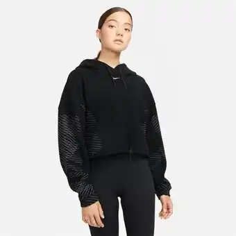 Sports Direct Nike advantage fleece crop hoodie womens offer