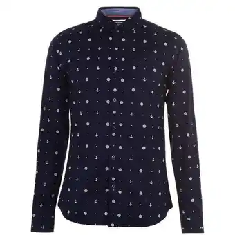 Sports Direct Soulcal aop long sleeve shirt mens offer