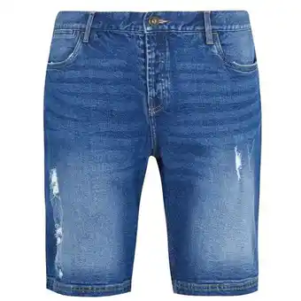 Sports Direct Firetrap denim shorts mens offer