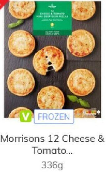 Morrisons Morrisons 12 Cheese & Tomato 336g offer