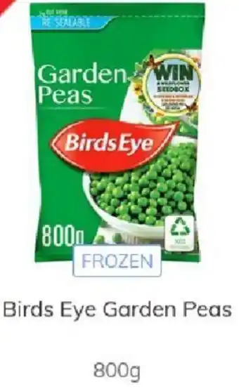 Morrisons Birds Eye Garden Peas 800g offer