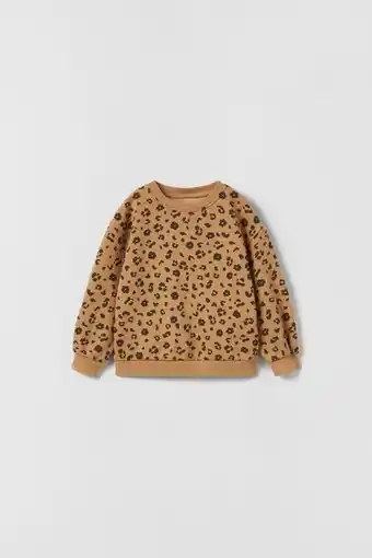 ZARA Animal print sweatshirt offer