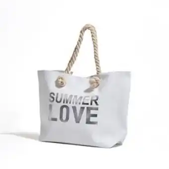 Home Bargains Hello summer: ladies beach bag - summer love offer