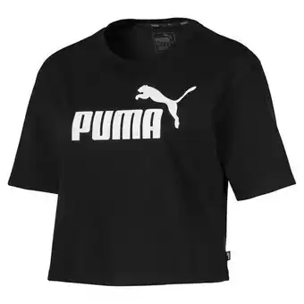 Sports Direct Puma essential crop t shirt ladies offer