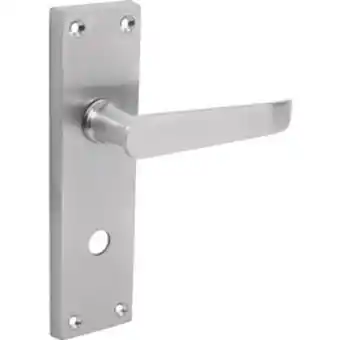 Toolstation Victorian straight satin handle bathroom offer