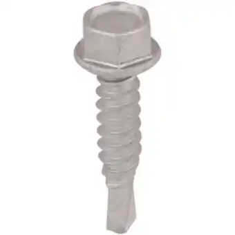 Toolstation Techfast light duty sheet to steel hex roof screw 5.5 x 70mm offer