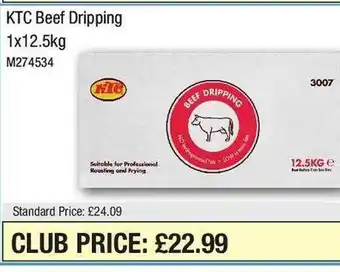 Makro Ktc beef dripping offer