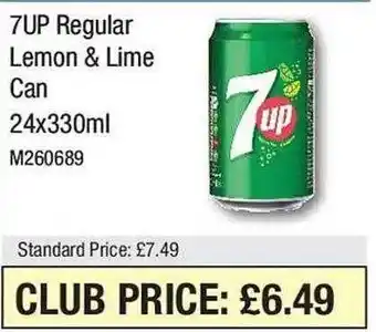 Makro 7up regular lemon & line can offer