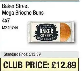 Makro Baker street mega brioche buns offer