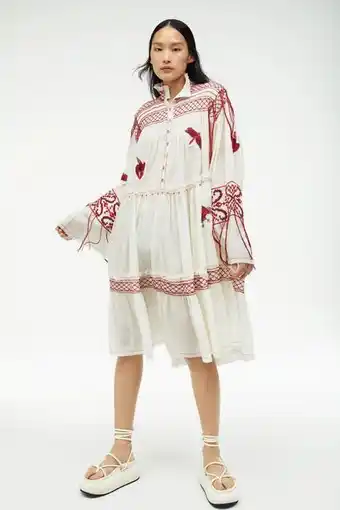 ZARA Embroidered dress - limited edition offer