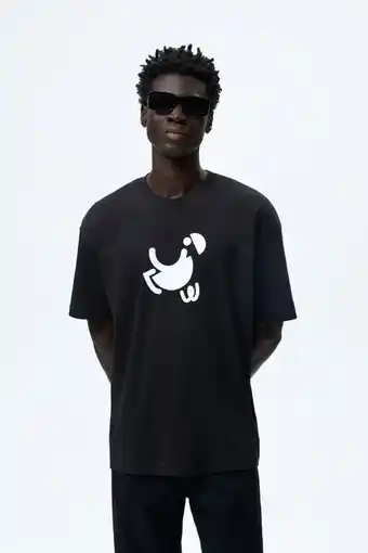ZARA Abstract print t-shirt offer