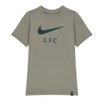 Sports Direct Nike liverpool swoosh t shirt junior offer