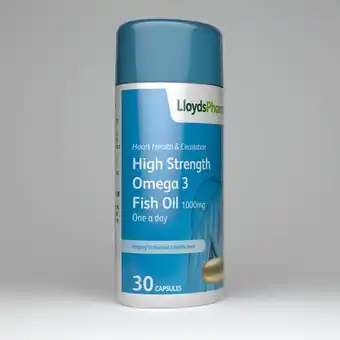 Lloyds Pharmacy Lloydspharmacy high strength omega 3 fish oil 1000mg offer