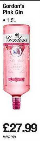 Makro Gordon's pink gin offer