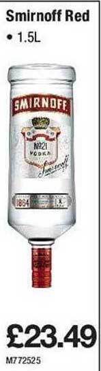 Makro Smirnoff red offer