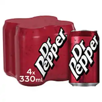 McColl's Dr pepper 4x330ml offer