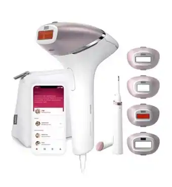 Boots Philips lumea prestige ipl hair removal device with 4 attachments for body, face, bikini and underarms - bri949/00 offer