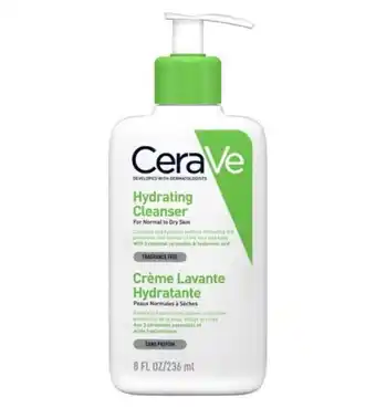 Boots Cerave hydrating cleanser for normal to dry skin 236ml offer