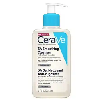 Boots Cerave sa smoothing cleanser with salicylic acid 236ml offer