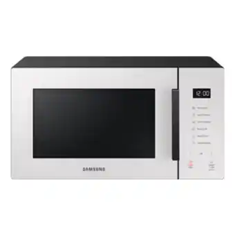Samsung Glass front 23 litre solo microwave - cotta white offer