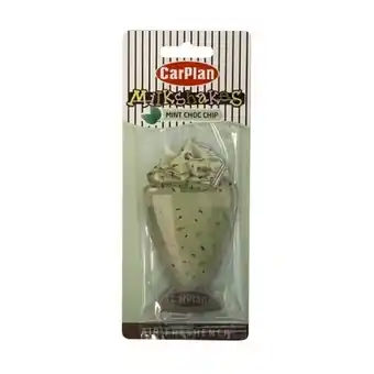 Euro Car Parts Carplan clan milkshake carded air freshener - mint chocolate offer