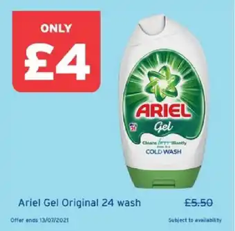 Ariel Gel Original 24 Wash