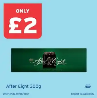 One Stop After Eight 300g offer
