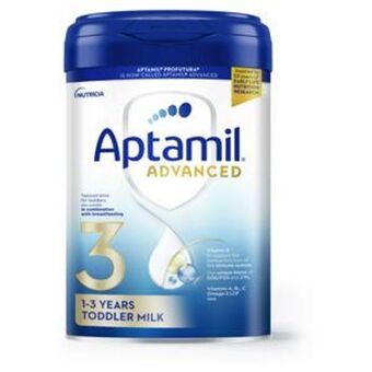 Sainsbury's Aptamil advanced 3 toddler milk powder 800g offer