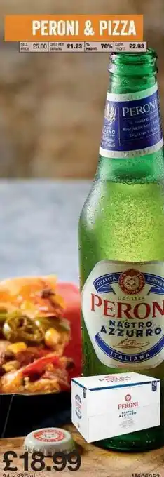 Makro Peroni & Pizza offer