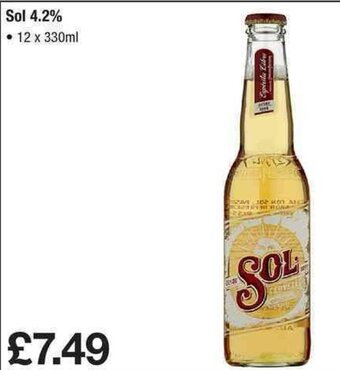 Makro Sol 4.2% 12x330ml offer
