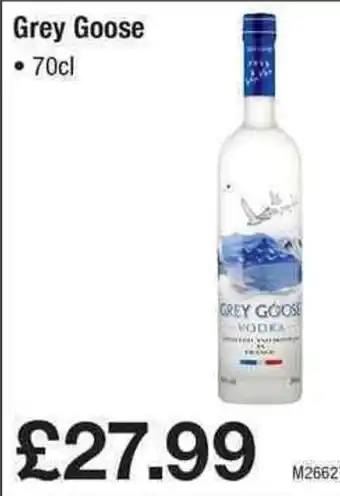 Makro Grey Goose 70cl offer