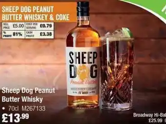 Makro Sheep Dog Peanut Butter Whiskey & Coke offer