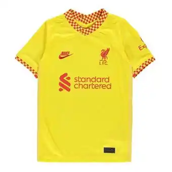 Sports Direct Nike liverpool third shirt 2021 2022 junior offer