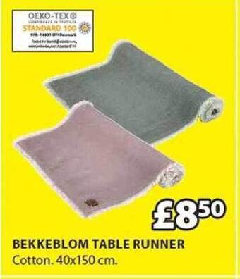 JYSK Bekkeblom table runner offer
