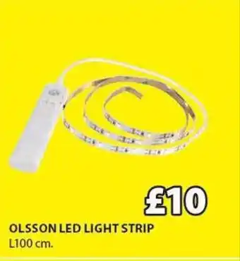JYSK Olsson led light strip offer