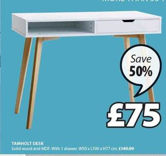 JYSK Tamholt desk offer
