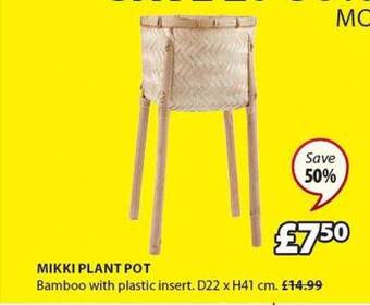 JYSK Mikki plant pot offer