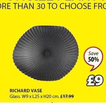 JYSK Richard vase offer