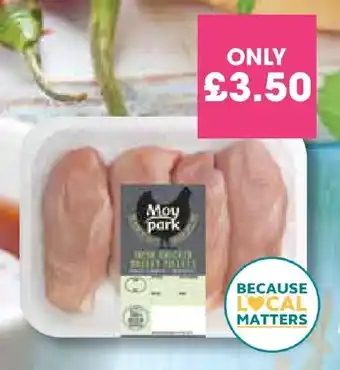 Centra May Park Chicken Breast Fillets 520g offer