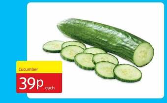 Aldi Cucumber offer
