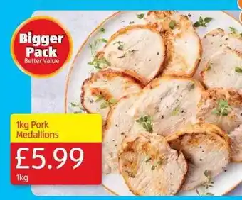 Aldi Pork medallions offer
