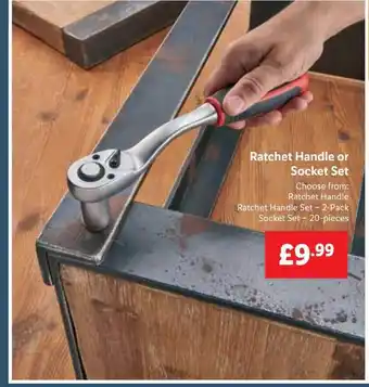 Lidl Ratchel handle or socket set offer