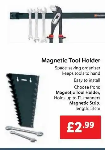 Lidl Magnetic tool holder offer