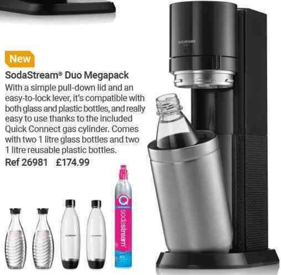 sodastream duo megapack