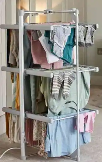 Lakeland Mini 3-Tier Heated Airer offer
