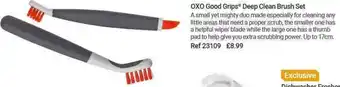 Lakeland OXO Good Grips Deep Clean Brush Set offer