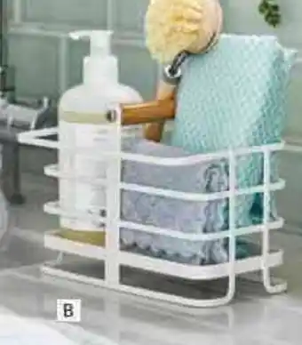 Lakeland Sink Tidy Black/Cream Dish Rack offer