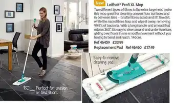 Lakeland Leifheit Profi XL Mop offer